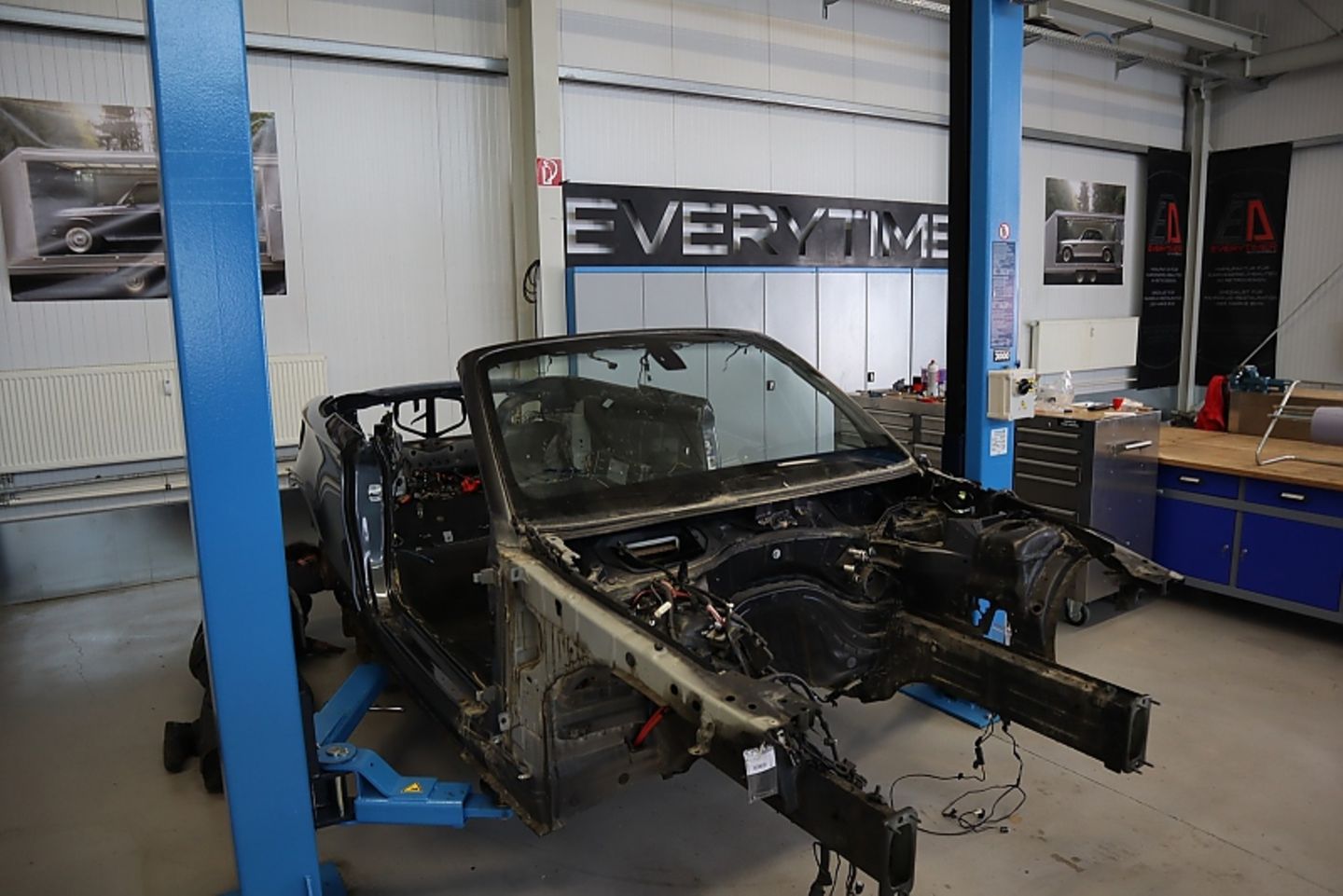 Everytimer ETA 02 Cabrio - hier wird an Nummer vier gearbeitet