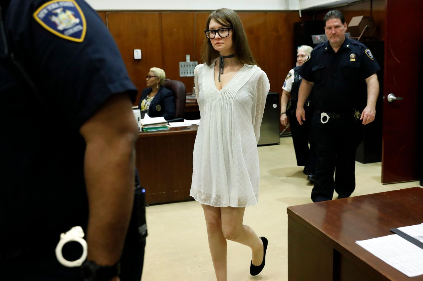 Anna Delvey aka Anna Sorokin Anna Delvey aka Anna Sorokin vor Gericht