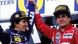 Ayrton Senna und Alain Prost