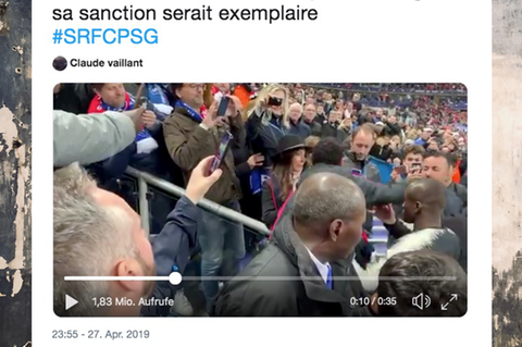 Nach verlorenem Finale: Neymar schlägt pöbelnden Fan ins Gesicht