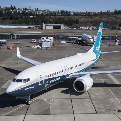 Eine Boeing 737 Max