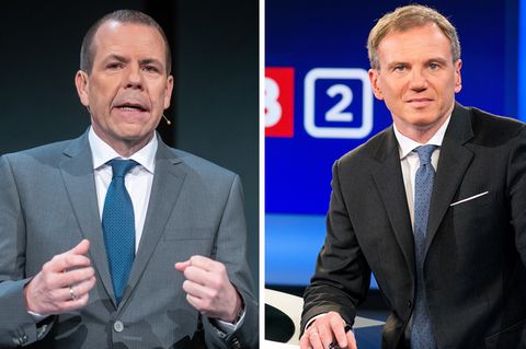 Harald Vilimsky (l.) ist Generalsekretär und EU-Spitzenkandidat der FPÖ, Armin Wolf interviewte ihn vergangene Woche live im ORF