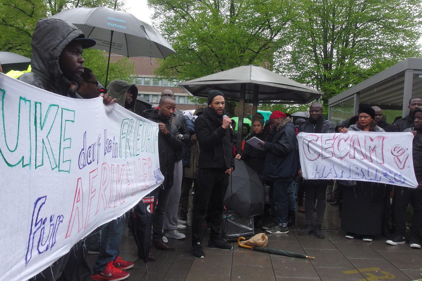Trauerveranstaltung am UKE in Hamburg