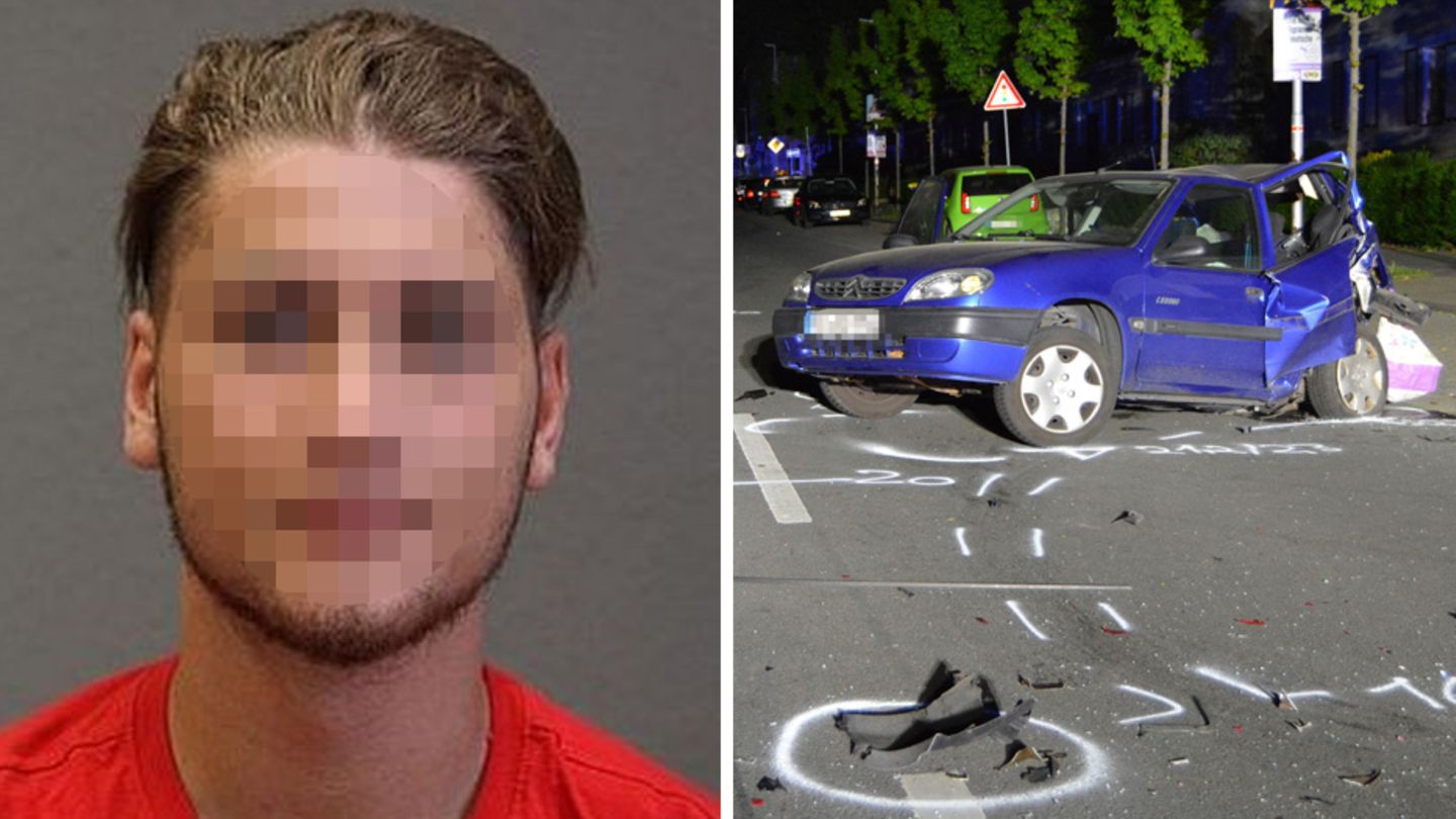 Gesuchter Kushtrim H., Unfallstelle in Moers