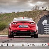 Das ist die Seite, die die meisten Kia Stinger GT 3.3 T GDi AWD aufgrund der Höchstgeschwindigkeit von 270 km/h zu sehen bekomme