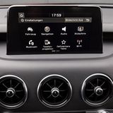 Die Menüstruktur des Infotainments ähnelt der eines Tablets