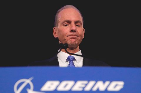 Boeing-Chef Dennis Muilenburg