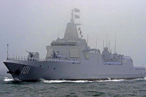 Die "Nanchang" ist das erste von vermutlich 24 Schiffen dieser Klasse.