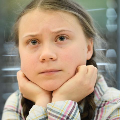 Greta Thunberg bei einem Besuch in London im April dieses Jahres