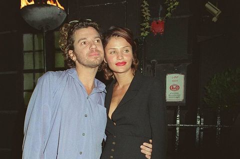 Michael Hutchence mit Helena Christensen