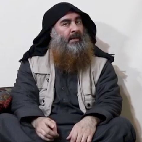Ist das Abu Bakr al-Bagdadi? Screenshot aus dem am 29.04.2019 vom IS-Kanal Al-Furkan veröffentlichten Video