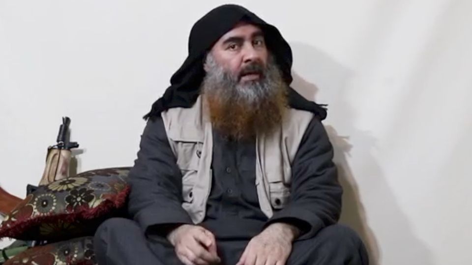 Ist das Abu Bakr al-Bagdadi? Screenshot aus dem am 29.04.2019 vom IS-Kanal Al-Furkan veröffentlichten Video