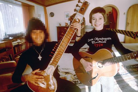 Dieses Bild verrät es: Wir haben es hier mit einer musikalischen Familie zu tun. Wissen Sie, mit welcher?