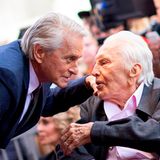 Michael und Kirk Douglas