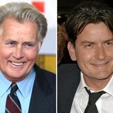 Martin und Charlie Sheen