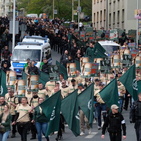 Zum 1. Mai - Rechter Aufmarsch in Plauen