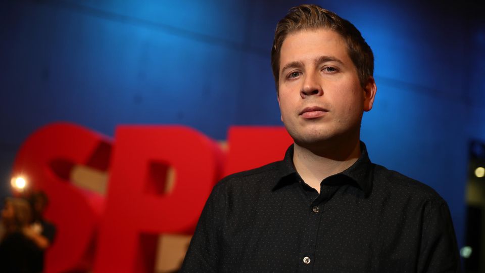 Der Juso-Vorsitzende Kevin Kühnert 