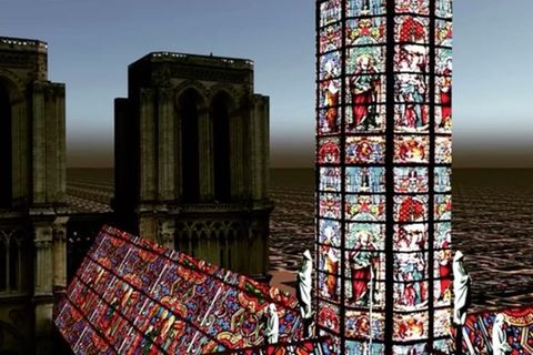 Architekturwettbewerb: Pompöses Kristalldach? So könnte Notre-Dame bald aussehen