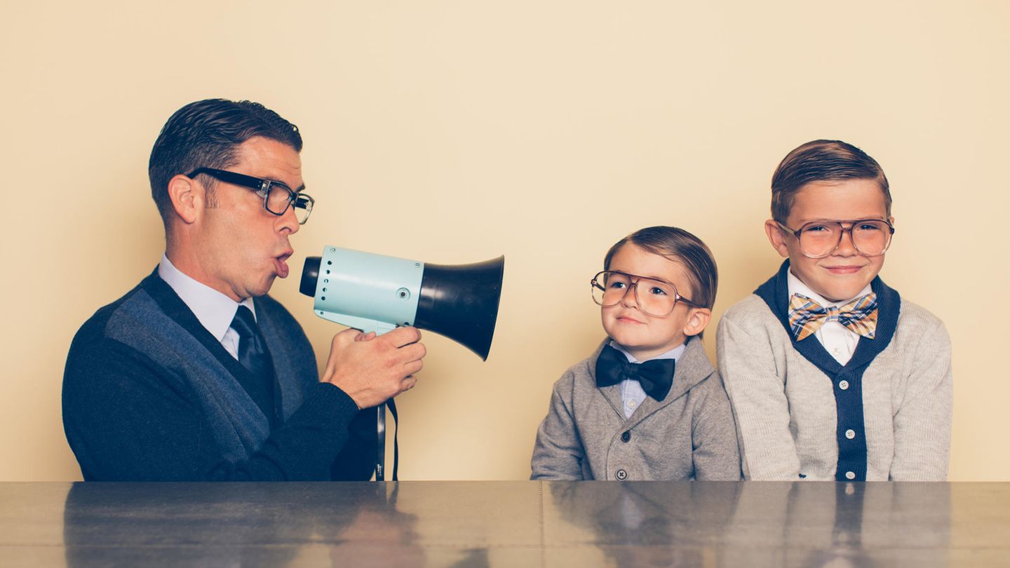 7. Ich zähle jetzt bis drei. Eins, zwei ...