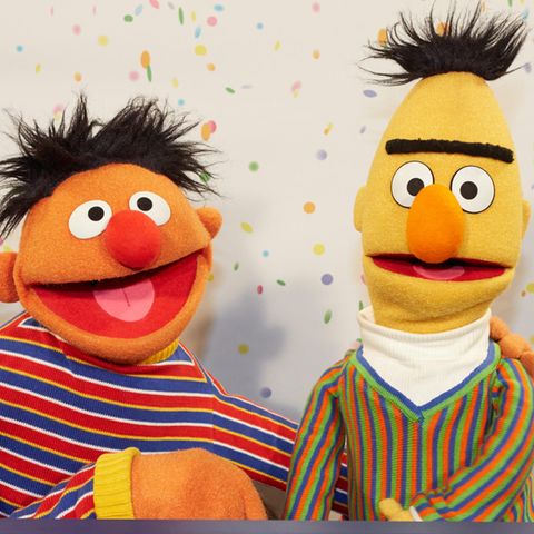 Ernie und Bert sind sehr beliebte Figuren der Kultserie "Sesamstraße".