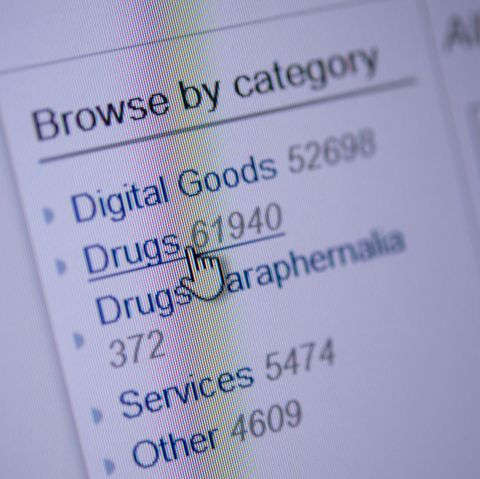 Eine Handelsplattform im Darknet