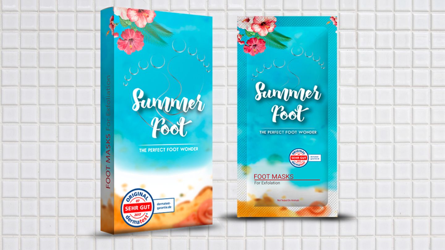 Summer Foot Fußmaske Summer Foot Fußmaske
