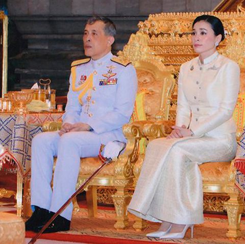 Rama X. mit Suthida: Am Mittwoch heiratete Maha Vajiralongkorn die frühere Flugbegleiterin und ernannte sie zur Königin