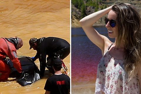 Youtuberin filmt sich am verlassen Baggersee auf Zypern – nun fällt ihr ein grausames Detail auf