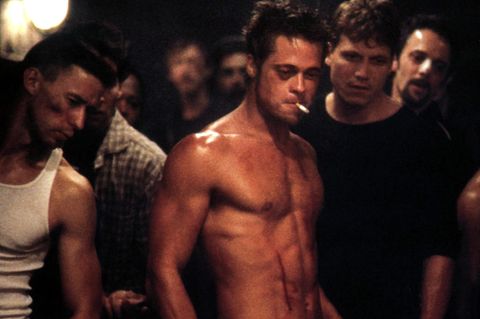 Brad Pitt in Fight Club