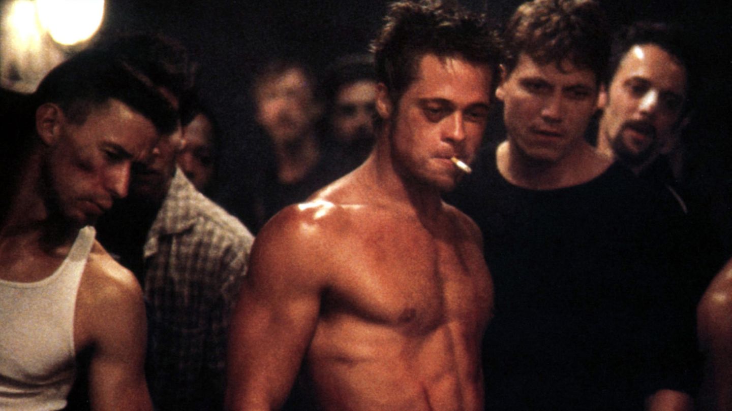 Brad Pitt in Fight Club