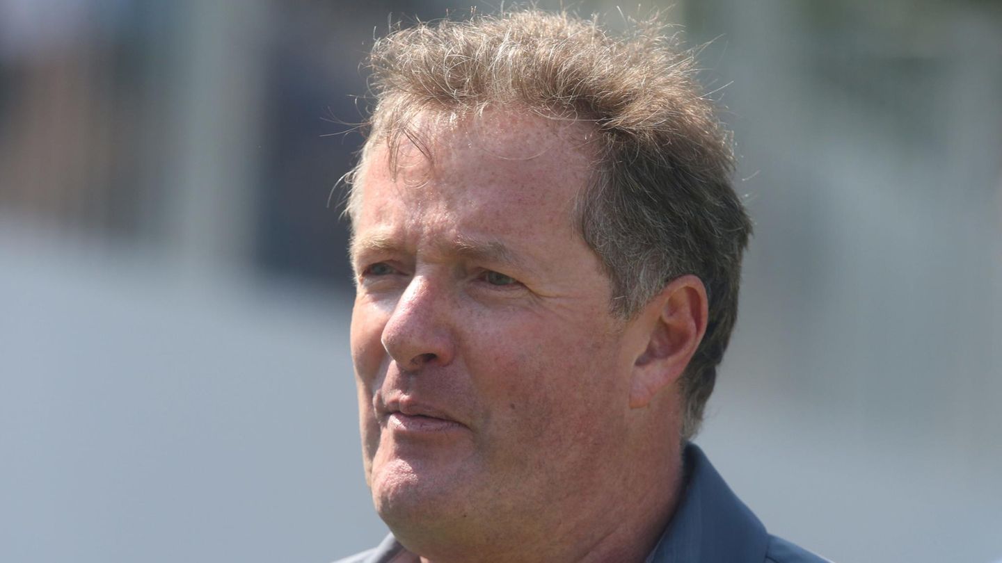 Der Moderator Piers Morgan