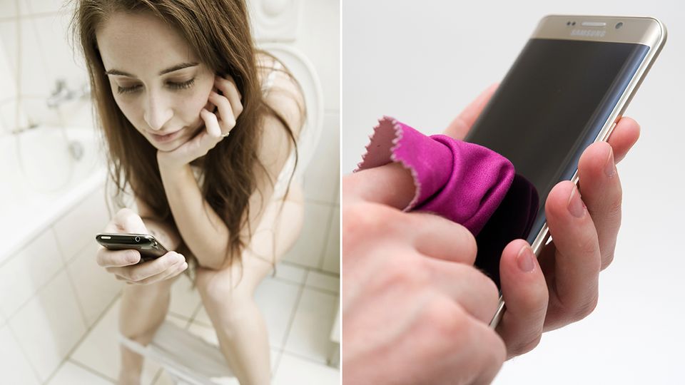 Twittern im Bad?: Darum sollten Sie Ihr Smartphone nicht auf der Toilette benutzen