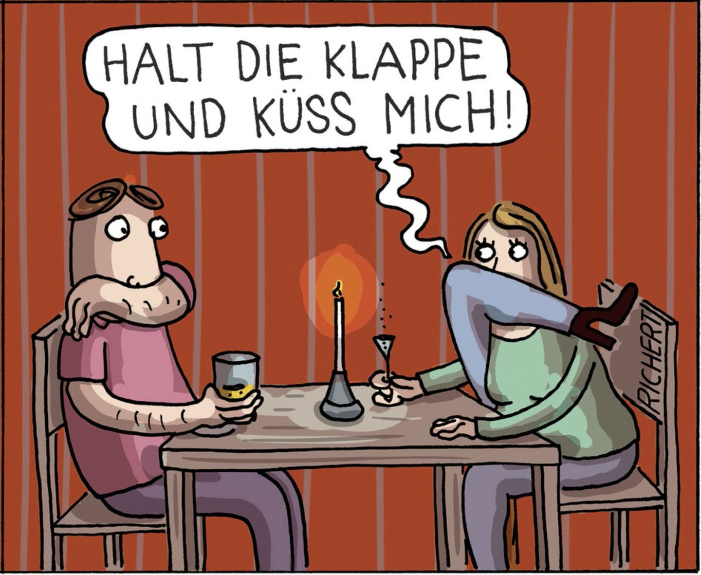 Stern-Comics: So ein Date hatten Sie bestimmt noch nicht