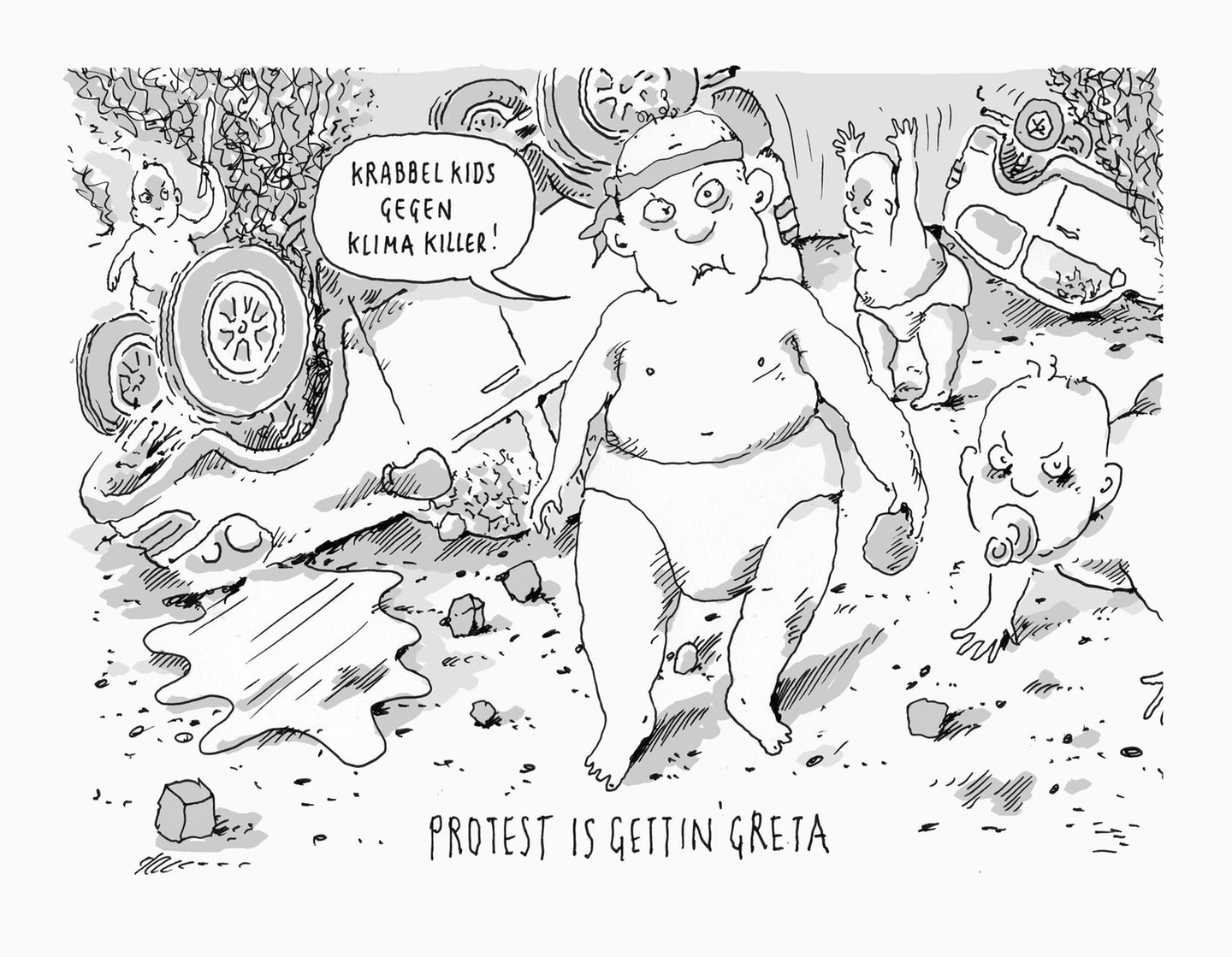 Til Mette: Cartoon der Woche