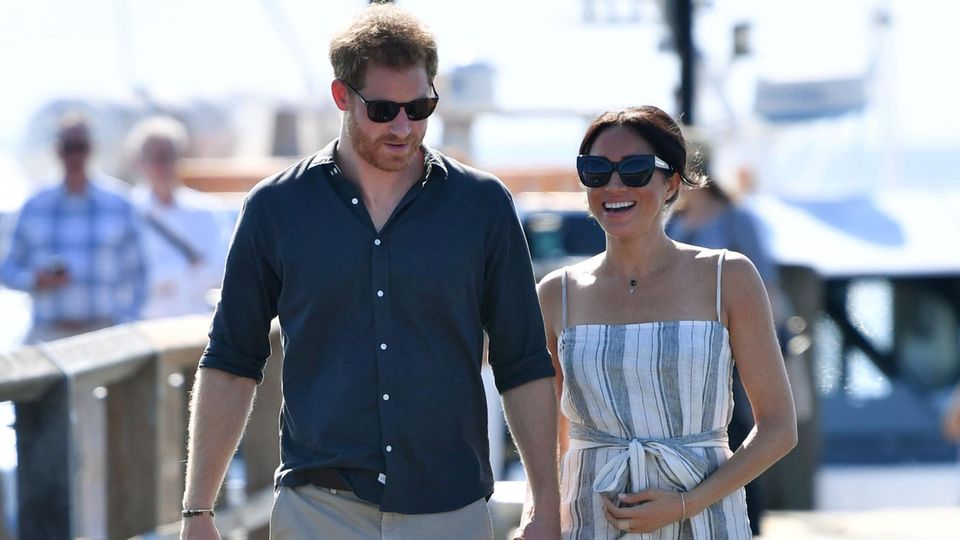 Baby Sussex: Meghan Markle liegt in den Wehen