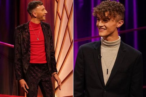 Die beiden siegreichen Kandidaten der britischen Kuppelshow "Blind Date"
