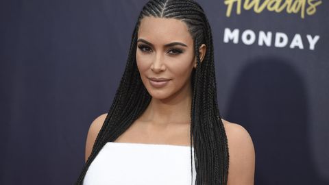 Kim Kardashian auf dem Roten Teppich bei den MTV Movie & TV Awards