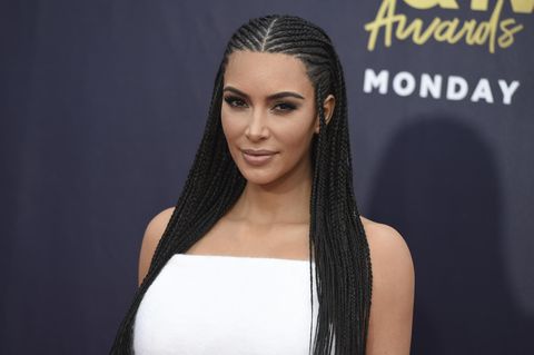 Kim Kardashian auf dem Roten Teppich bei den MTV Movie & TV Awards