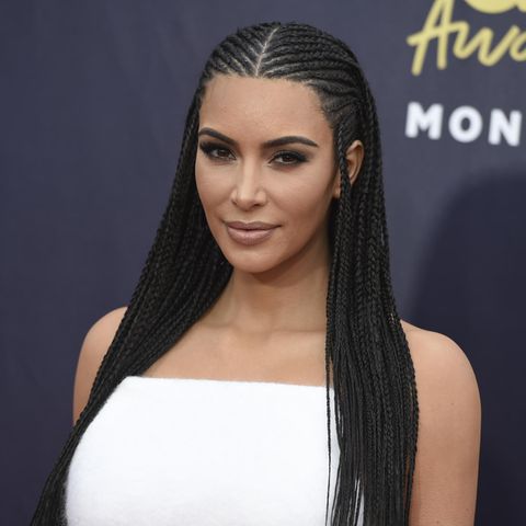 Kim Kardashian auf dem Roten Teppich bei den MTV Movie & TV Awards