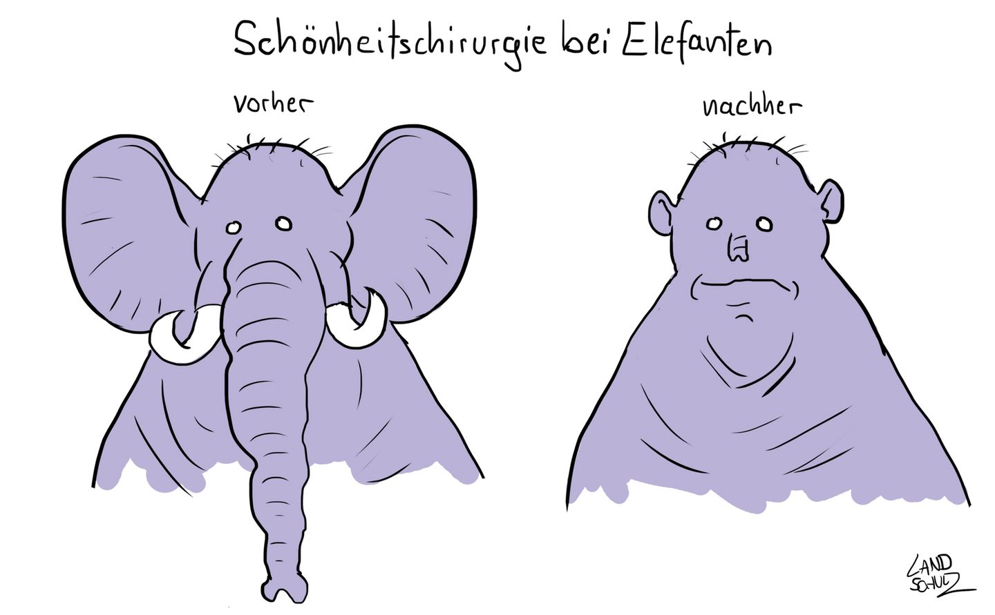 Cartoons von Dorthe Landschulz: Das ist der beste Job