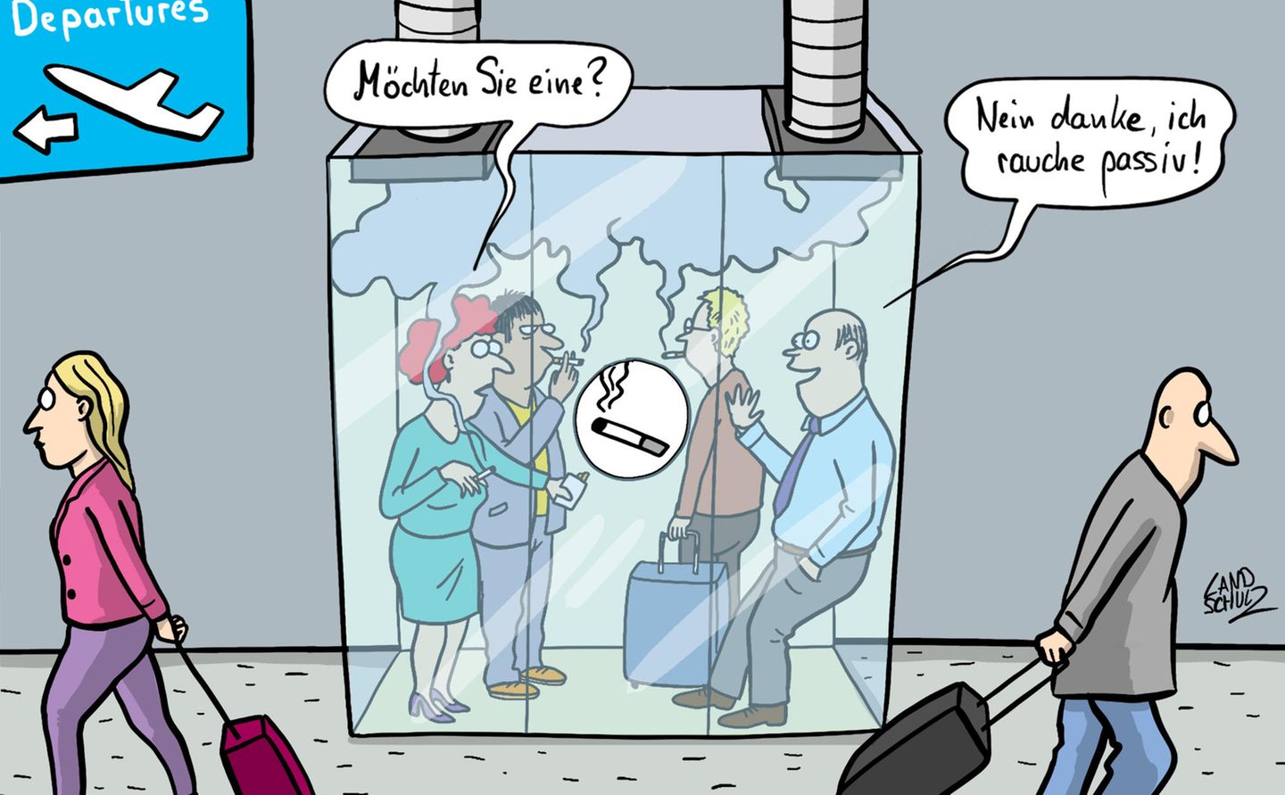 Cartoons von Dorthe Landschulz: Das ist der beste Job