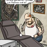 Cartoons von Dorthe Landschulz: Das ist der beste Job