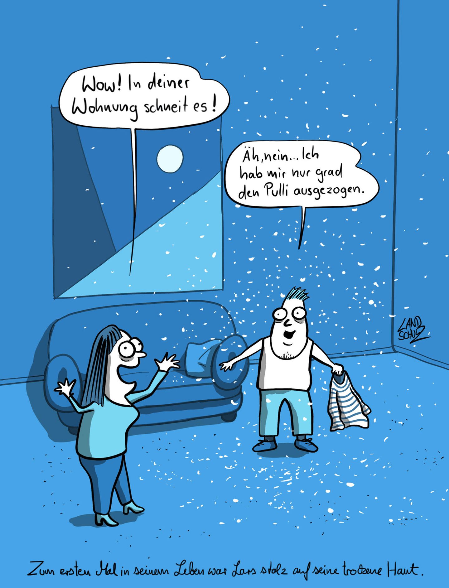 Cartoons von Dorthe Landschulz: Das ist der beste Job