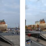 Bei Tageslicht geben sich das Pixel 3a XL (links) und das iPhone XS wenig. Das iPhone fängt aber etwas besser die leichte Wärme des Lichtes aus der sich senkenden Sonne im Hintergrund ein.