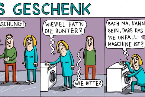 Stern-Comics: Mit dieser Waschmaschine stimmt etwas nicht