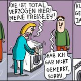 Stern-Comics: Mit dieser Waschmaschine stimmt etwas nicht