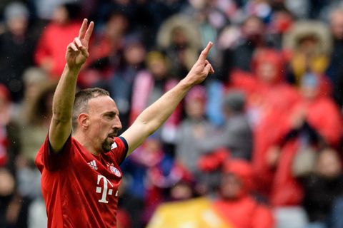 Franck Ribéry möchte zum Ende seiner Bayern-Zeit den neunten Meistertitel einheimsen und den Pokal gewinnen.