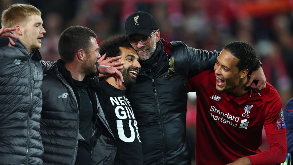 Jürgen Klopp feiert mit Liverpool den Sieg