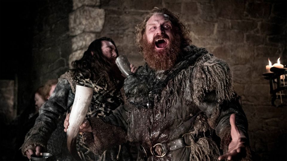 Durfte noch einmal Spaß haben, bevor auch er aus "Game of Thrones" abgeschoben wurde: Tormund. Durfte noch einmal Spaß haben, bevor auch er aus "Game of Thrones" abgeschoben wurde: Tormund.
