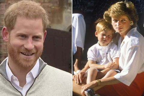 Erste Tage als Vater: Warum Prinz Harry in diesen Tagen wohl besonders häufig an Prinzessin Diana denkt